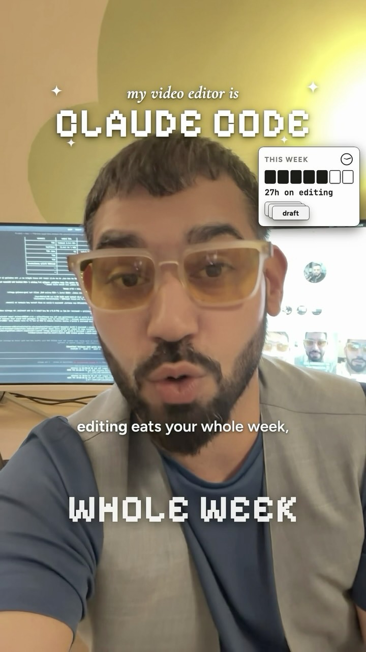 Most people automate editing and end up with AI slop.