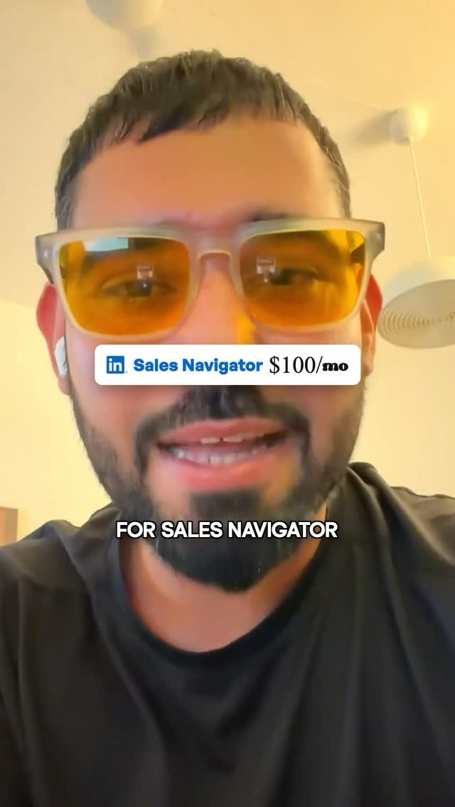 I cancelled my $100/mo Sales Navigator and rebuilt it.